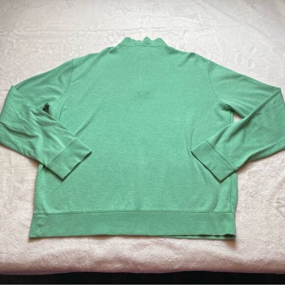 Polo Ralph Lauren Light Green 1/4 Zip Pullover Size Large - Picture 2 of 9